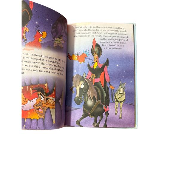 Disney's Aladdin World of Reading Hardcover Book Vintage - Picture 5 of 9